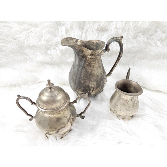 International Silver Other - VINTAGE International SILVER CO. Bundle of Silver Plated Tea/Coffee Set (3)